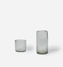 Sucely Handblown Fluted Glass