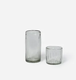 Sucely Handblown Fluted Glass