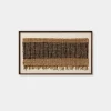 Sycamore Natural / Brown 56" x 31" Framed Wall Art