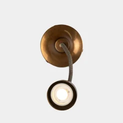 Sydney Loft Wall Light Antique Brass
