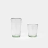Tapered Recycled Glassware