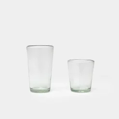 Tapered Recycled Glassware