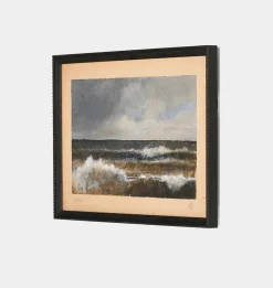 Tides A Changing by Aileen Fitzgerald Framed Print