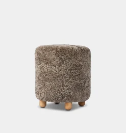Tocho Shearling Footed Stool