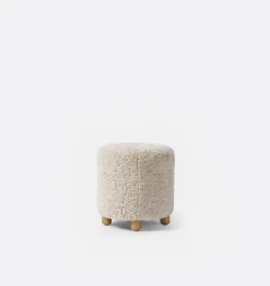 Tocho Shearling Footed Stool