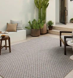Topanga TOP-02 Natural / Silver Area Rug