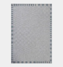 Topanga TOP-07 Silver / Blue Area Rug