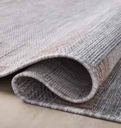 Topanga TOP-08 Silver / Natural Area Rug