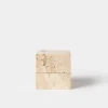 Travertine Cube Box