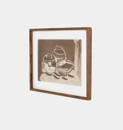 Vaisselle by Dan Hobday Framed Print