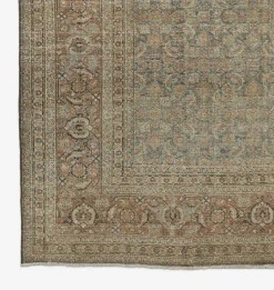Vintage Hand Knotted Tabriz Rug 10'0" x 13'2"