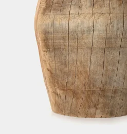 Vintage Reclaimed Wood Vessel