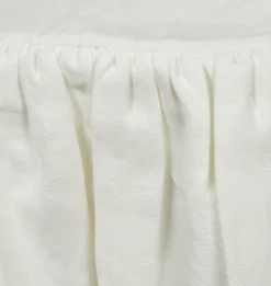 White Linen Pendant Lamp Shade