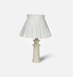 White Linen Table Lamp Shade