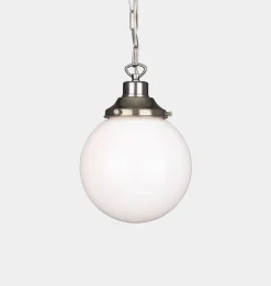 Yerevan Opal Globe Pendant Light