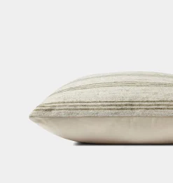Zephyr Pillow 22'' x 22'' Ivory / Olive