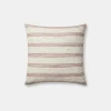 Zephyr Pillow 22'' x 22'' Natural / Wine