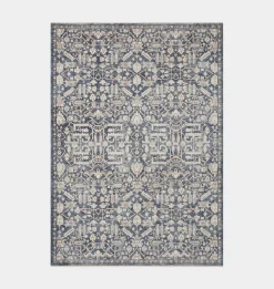 Zuma ZUM-02 Blue / Ivory Area Rug