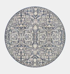 Zuma ZUM-02 Blue / Ivory Area Rug
