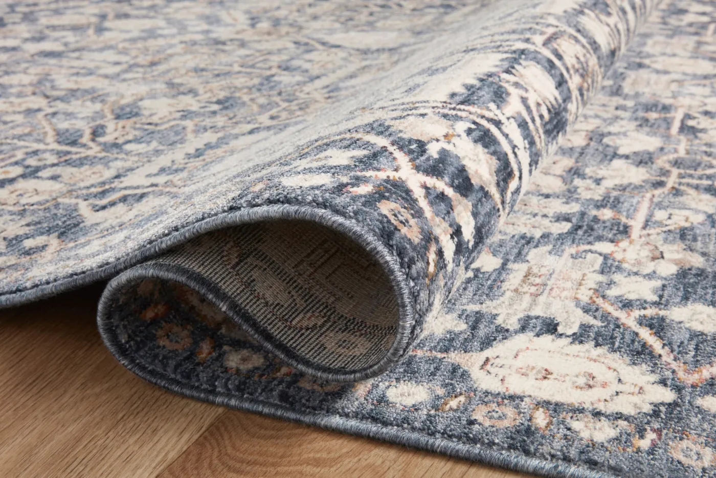 Zuma ZUM-02 Blue / Ivory Area Rug