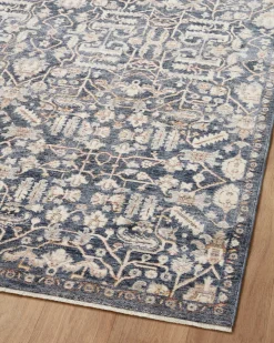 Zuma ZUM-02 Blue / Ivory Area Rug