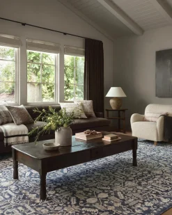Zuma ZUM-02 Blue / Ivory Area Rug